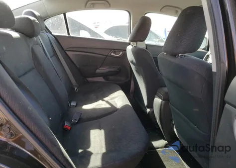 2013 Honda Civic Lx из США, поврежденный, VIN 2HGFB2F57DH575380